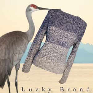 Lucky Brand Medium Weight - Crew Neck Knit Sweater